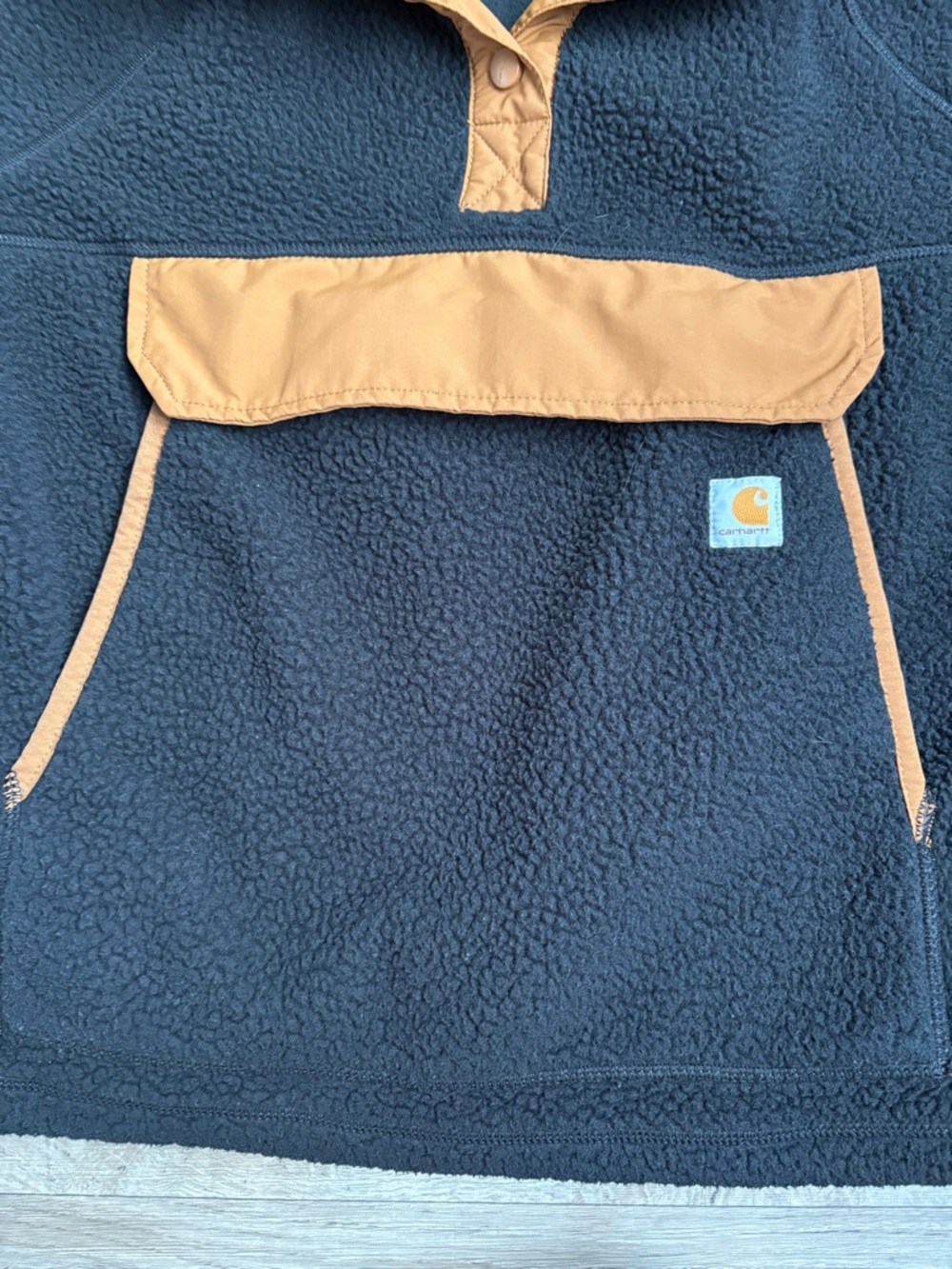 Carhartt Women's Relaxed Fit Sherpa Fleece Pullovers Size S - Picture 7 of 7
